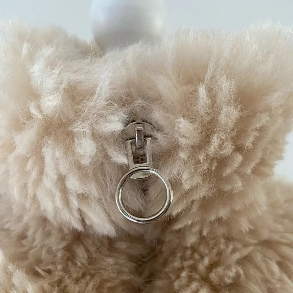 Topshop Jonas faux shearling zip fur coat borg Sherpa - Picture 7 of 14